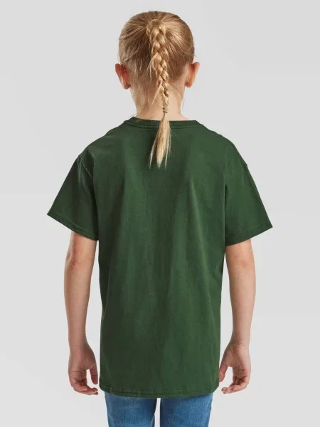 Tricou copii Fruit Of The Loom verde