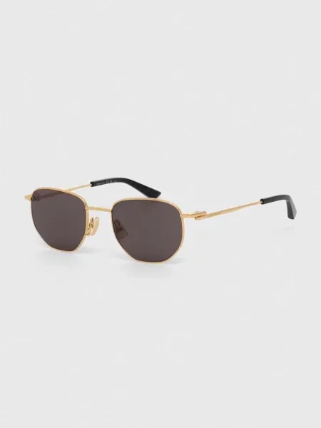 Bottega Veneta ochelari de soare auriu