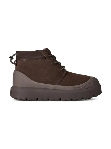 Botine Ugg din piele maro