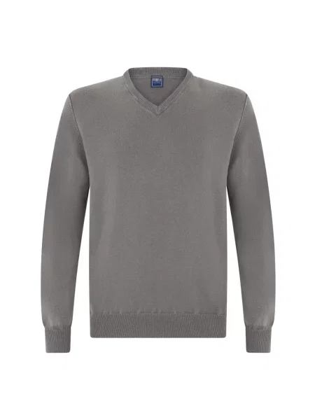 Sweter Fedeli z kaszmiru szary