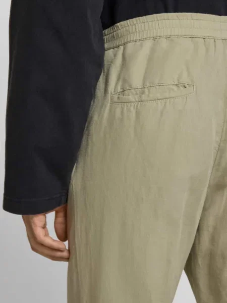 Spodnie o kroju straight fit z mieszanki lnu Filippa K