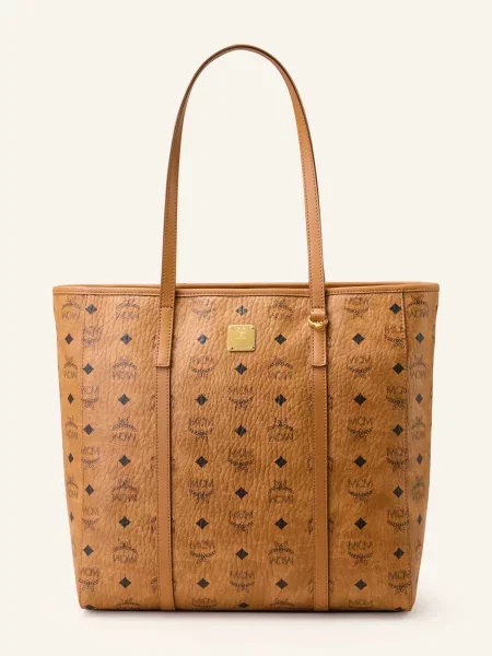 Mcm Shopper Toni Medium koňaková