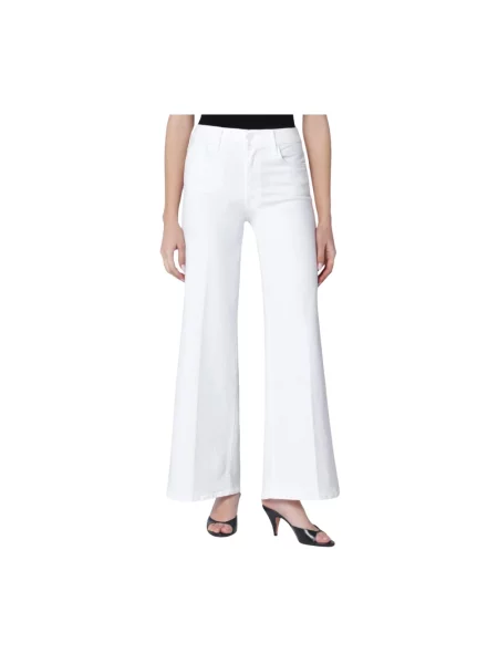 Jeansy Mother białe