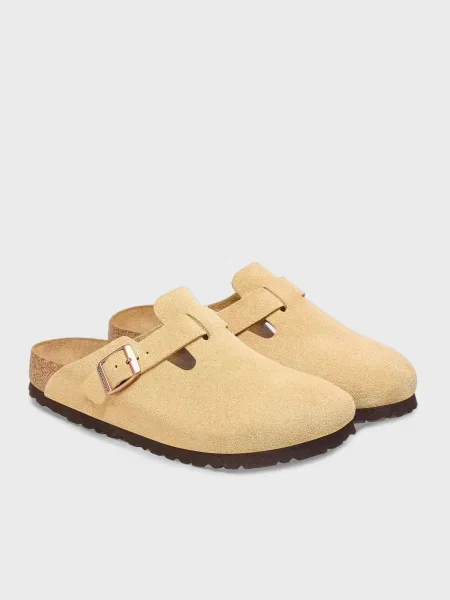 Bőr sneaker Birkenstock bézs