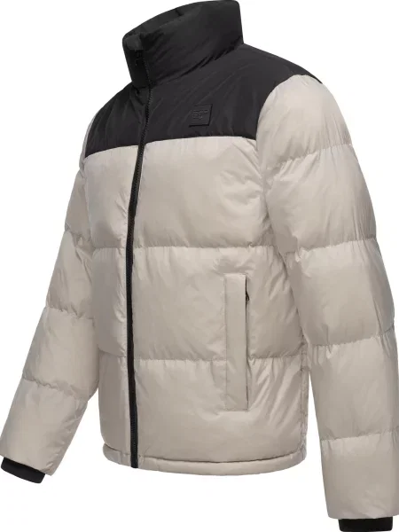 Ragwear Téli dzseki világosszürke fekete