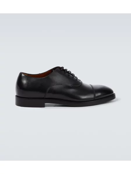Oxford Zegna din piele negru