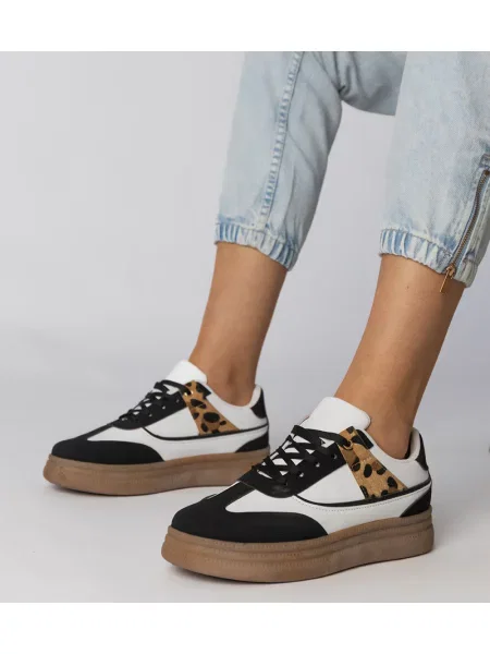 Mocasini D/ceo din piele de căprioară negru