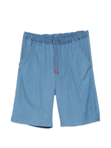 Șnur de strângere pantaloni scurți Kiton albastru