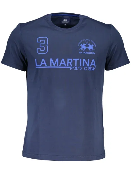 Tricou mânecă lungă La Martina albastru