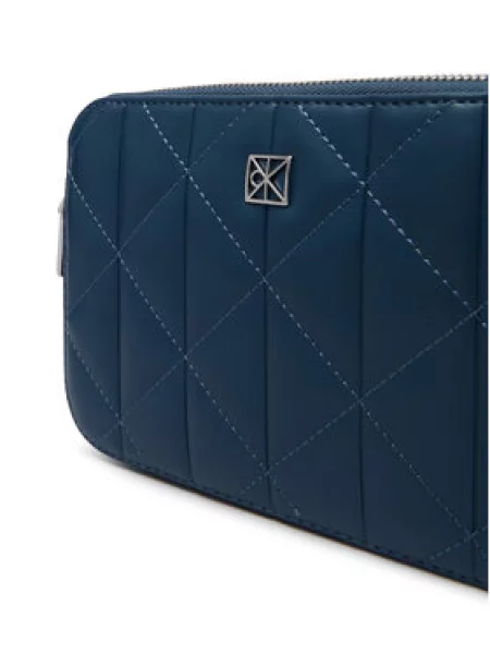 Calvin Klein crossbody kabelka dámska z imitácie kože modrá