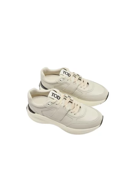 Sneakersy Tod's skórzane białe
