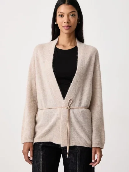 Seventy Venezia cardigan pentru femei cu lână bej