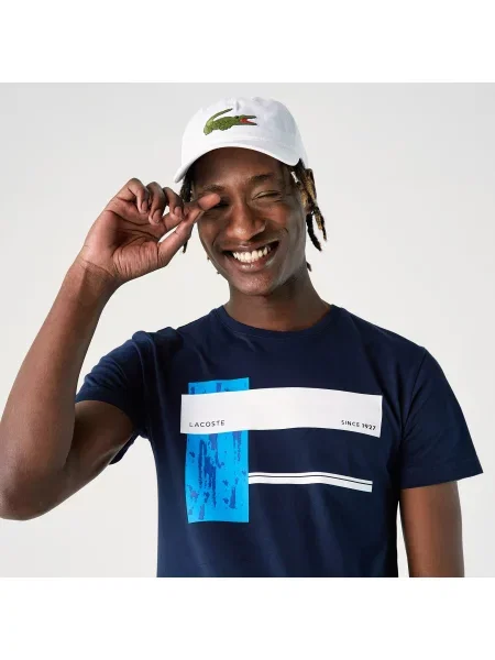 Футболка Lacoste синяя