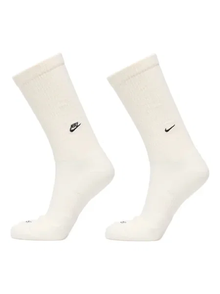 Pantaloni Nike din fleece alb