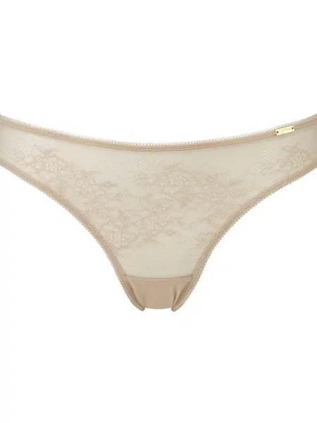 Труси GOSSARD Glossies Lace поліамід/еластан бежевий