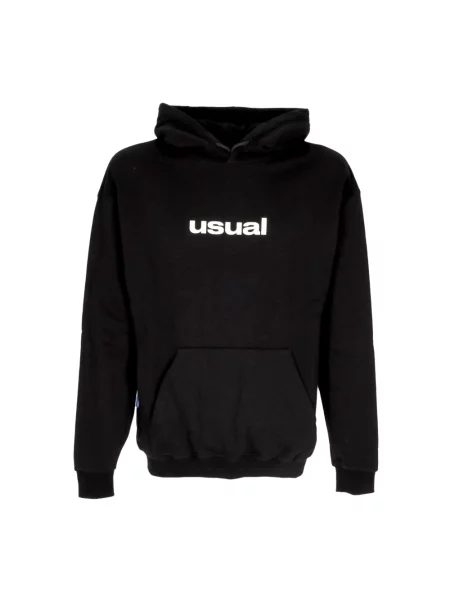 Bluza z kapturem Usual z kapturem czarna