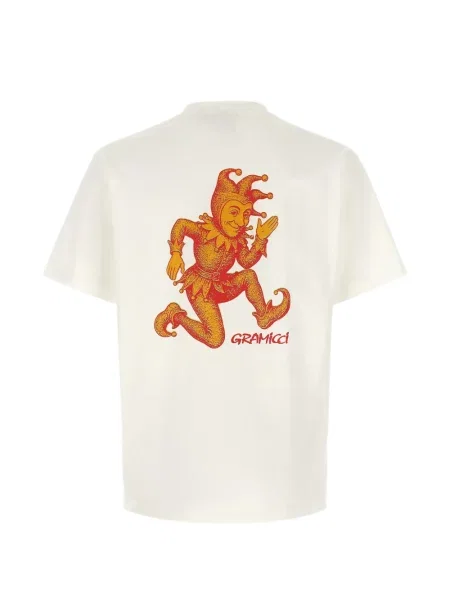 Tricou Gramicci cu imagine alb