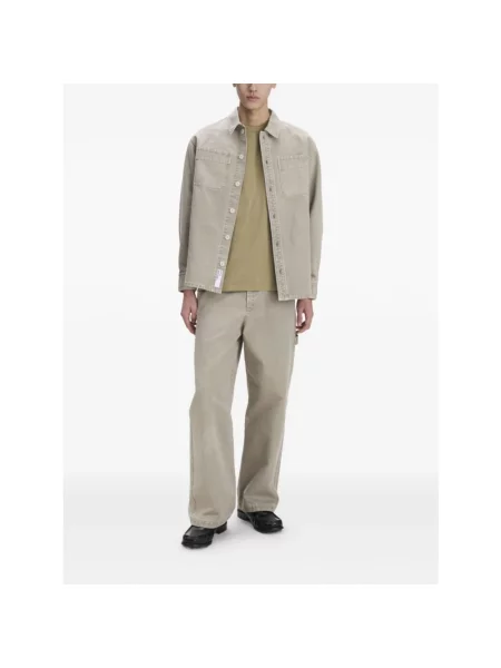 Koszula A.p.c. casual beżowa