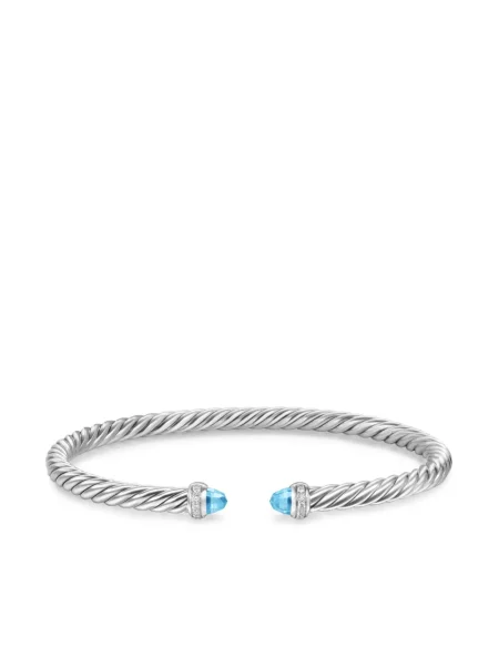 Brăţară David Yurman argintiu