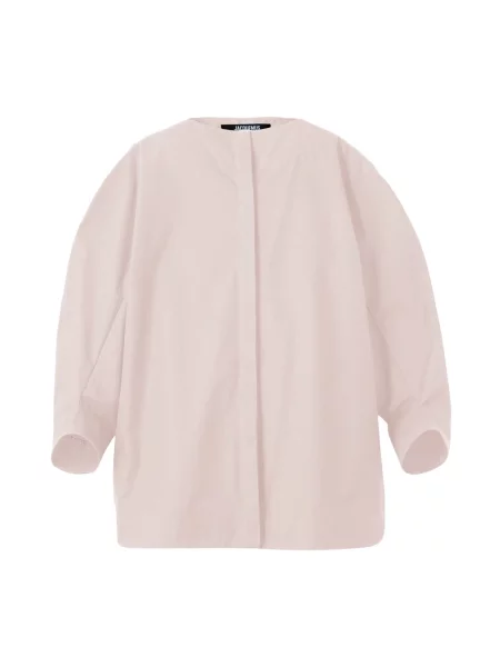 Bluzka Jacquemus różowa