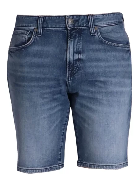 Kratke traper hlače Boss plava