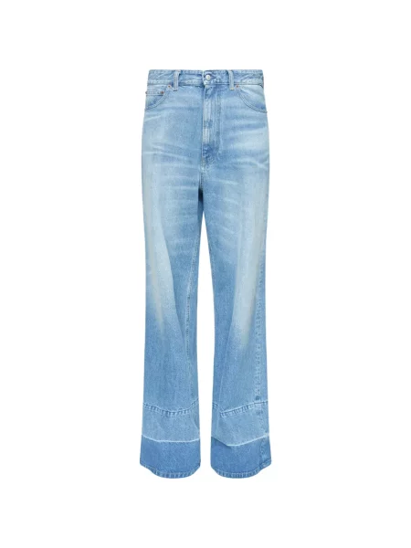 Széles szárú farmer Mm6 Maison Margiela kék