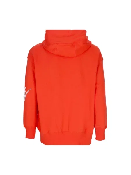 Bluza z kapturem Nike z kapturem czerwona