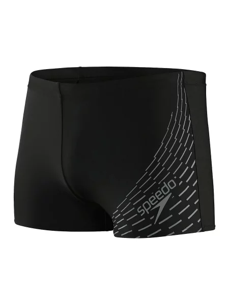 Spodenki kąpielówki Speedo Medley Logo Aquashort czarne