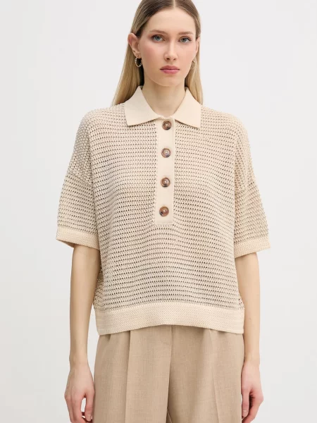 Tricou polo Marc Aurel bej