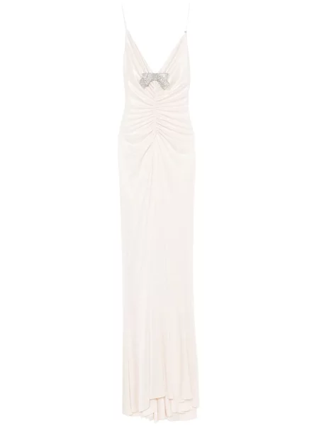 Rochie maxi Nissa cu funde de costum