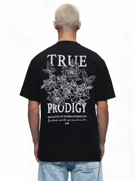 Trueprodigy Tricou Alex negru alb