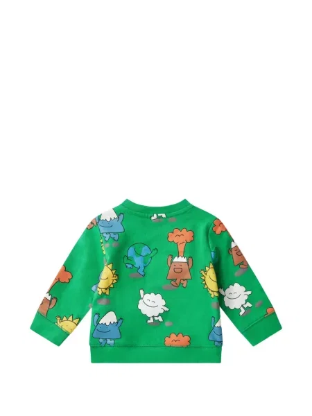 Bluza dziecięca Stella Mccartney zielona