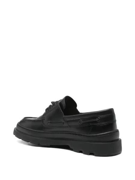 Sneakerși Camper cu șireturi din dantelă negru