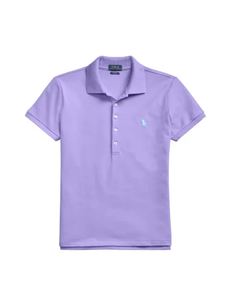 Koszulka polo Polo Ralph Lauren fioletowa