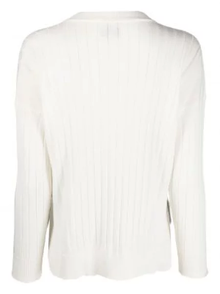 Cardigan Woolrich alb