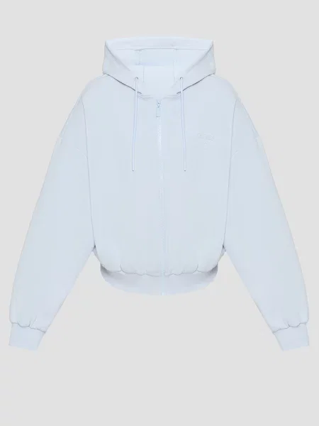 Худі GUESS ліоцелл блакитний