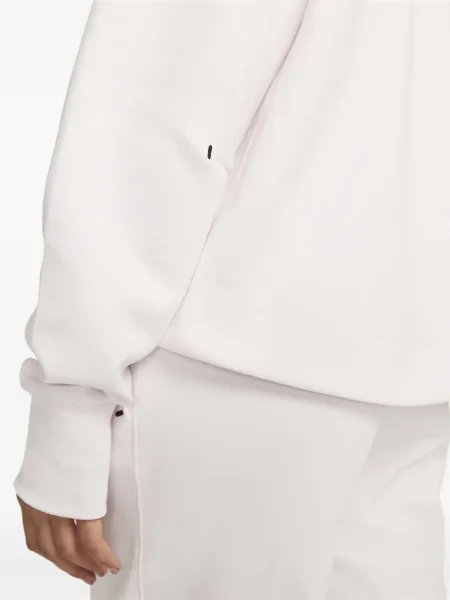 Pantaloni Nike din fleece alergare cu broderie negru