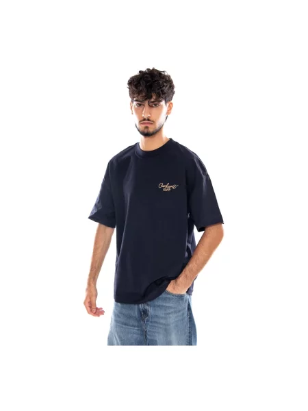 Koszulka Carhartt Wip niebieska