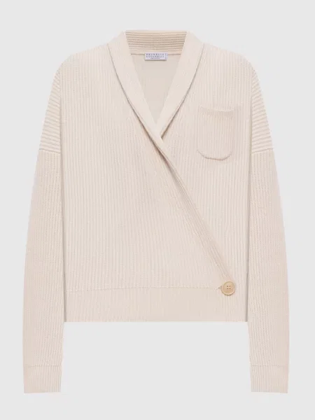 Кардиган Brunello Cucinelli бежевый