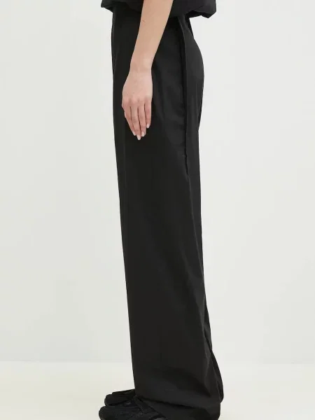 Штани Maison Margiela фасон chinos висока посадка чорний