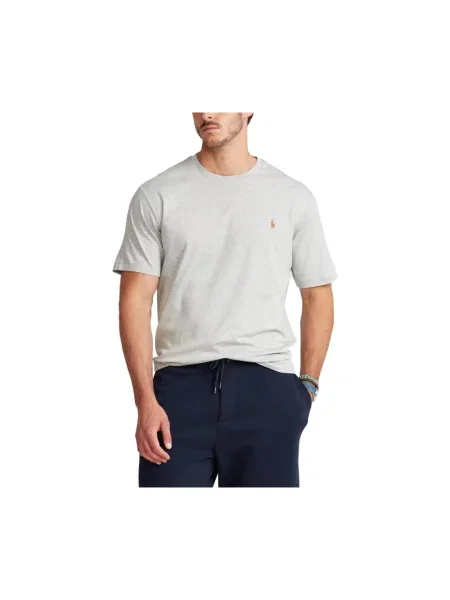 Koszulka polo Polo Ralph Lauren z logo szara