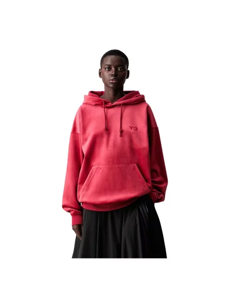 Bluza z kapturem Y-3 czerwona