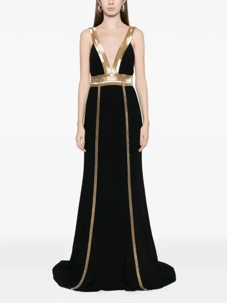 Rochie maxi Costarellos de costum negru