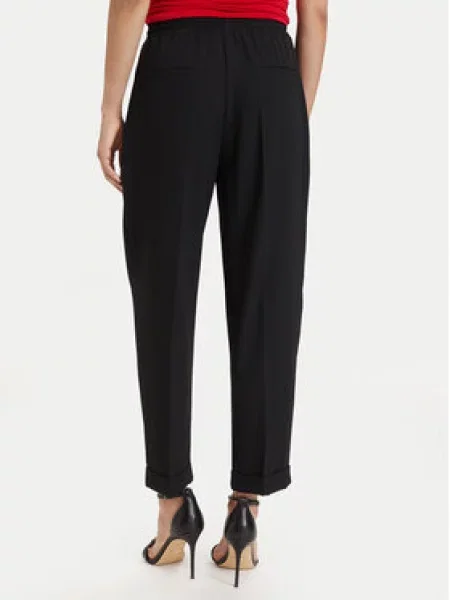 Kalhoty z materiálu ACCESS FASHION černé