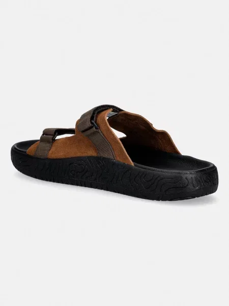 Veja papuci din piele ARPOADOR SUEDE maro