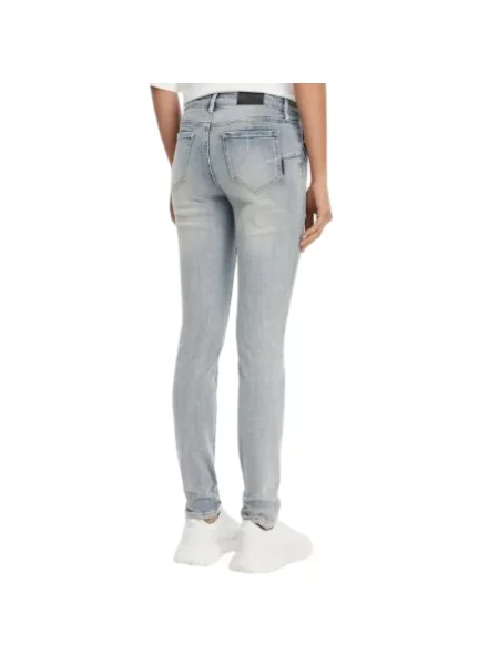 Skinny jeansy skinny Armani Exchange niebieskie