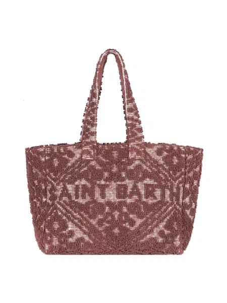 Shopperka Mc2 Saint Barth brązowa