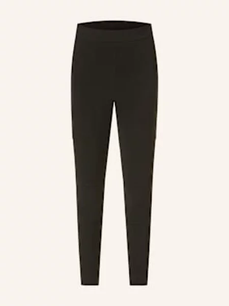 Reiss Legginsy schwarz czarne