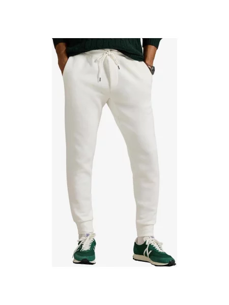 Długie spodnie Ralph Lauren Double Knit XL biały