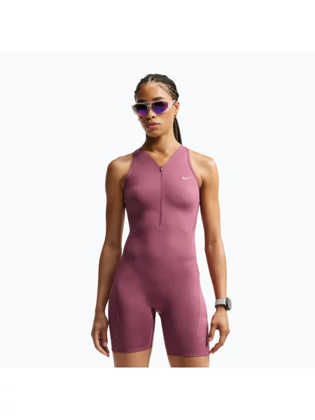 Kombinezon do biegania Nike Swift Dri-Fit pink smoke różowy